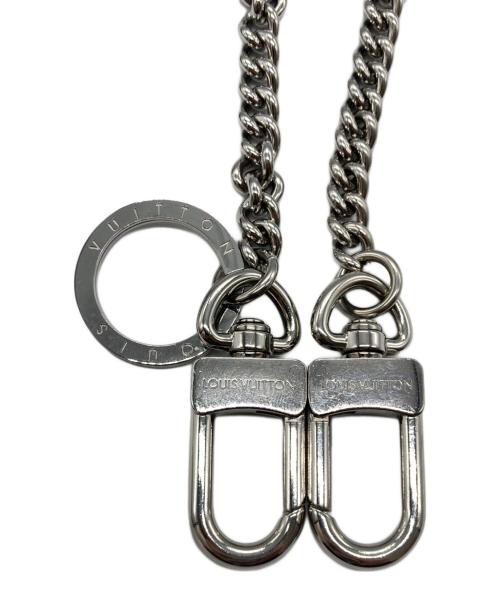 LOUIS VUITTON（ルイ ヴィトン）LOUIS VUITTON (ルイ ヴィトン) チェーンコンパクトウォレット ブラックの古着・服飾アイテム