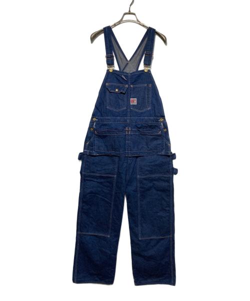 TCB jeans（ティーシービー ジーンズ）TCB jeans (ティーシービー ジーンズ) エプロン付きデニムオーバーオール インディゴ サイズ:FREEの古着・服飾アイテム