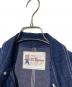 中古・古着 TCB JEANS (ティーシービー ジーンズ) デニムカバーオール インディゴ サイズ:38：18000円