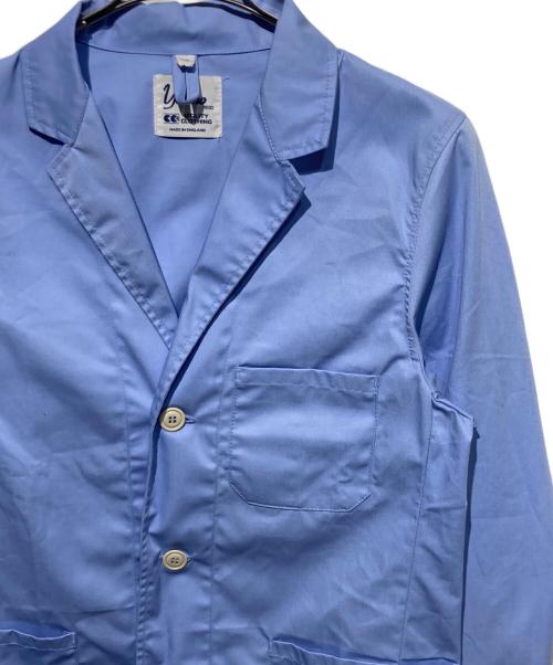 Yarmo（ヤーモ）Yarmo (ヤーモ) テーラードジャケット ブルー サイズ:40の古着・服飾アイテム