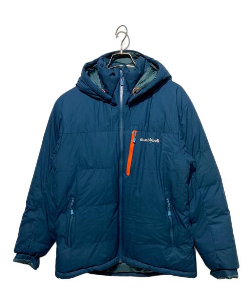 mont-bell（モンベル）mont-bell (モンベル) パーマフロスト ダウンパーカ ブルー サイズ:Mの古着・服飾アイテム