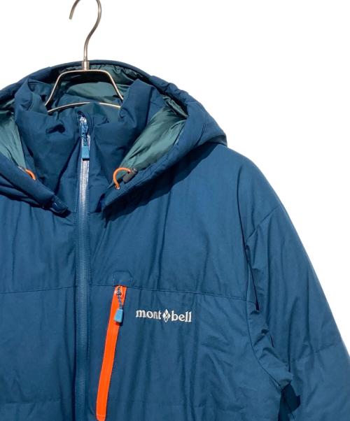 mont-bell（モンベル）mont-bell (モンベル) パーマフロスト ダウンパーカ ブルー サイズ:Mの古着・服飾アイテム