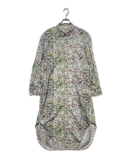 HERALBONY（ヘラルボニー）HERALBONY (ヘラルボニー) シャツワンピース「やまのぼり」 マルチカラー サイズ:Freeの古着・服飾アイテム