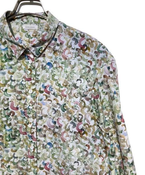 HERALBONY（ヘラルボニー）HERALBONY (ヘラルボニー) シャツワンピース「やまのぼり」 マルチカラー サイズ:Freeの古着・服飾アイテム