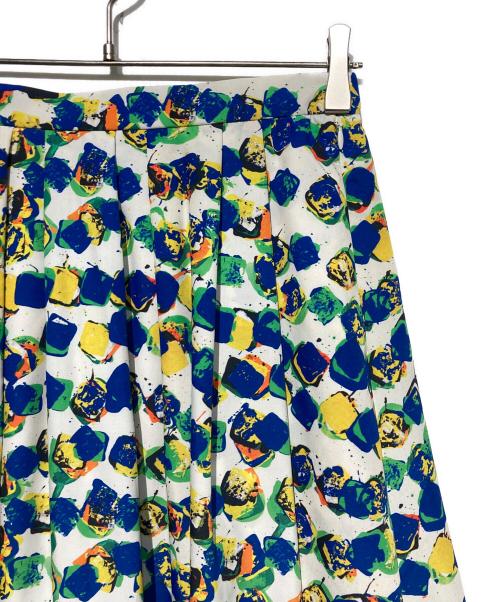 HERALBONY（ヘラルボニー）HERALBONY (ヘラルボニー) フレアスカート「タイトル不明」 マルチカラー サイズ:Mの古着・服飾アイテム