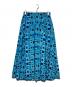 HERALBONY（ヘラルボニー）の古着「フレアスカート「青い窓」」｜ブルー