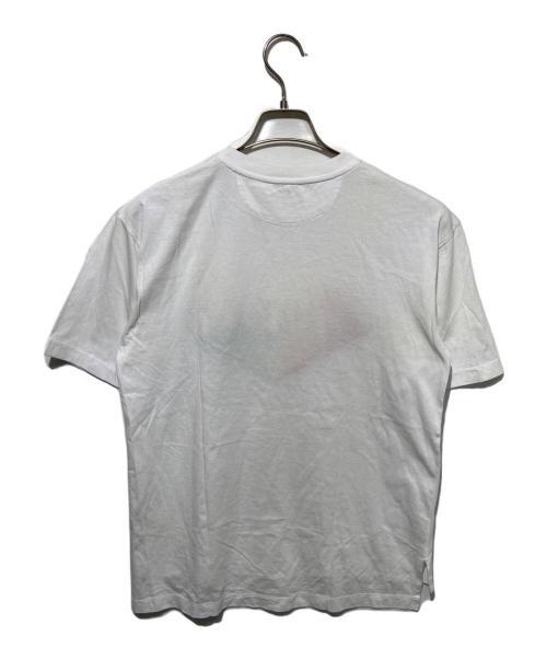 FENDI（フェンディ）FENDI (フェンディ) スパンコールロゴTシャツ ホワイト サイズ:Sの古着・服飾アイテム