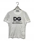 DOLCE & GABBANAドルチェ＆ガッバーナ）の古着「プリントTシャツ」｜ホワイト