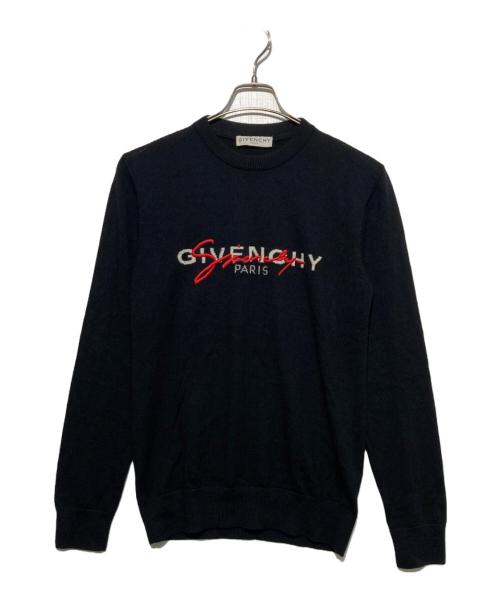 GIVENCHY（ジバンシィ）GIVENCHY (ジバンシィ) ロゴニット ブラック サイズ:不明の古着・服飾アイテム