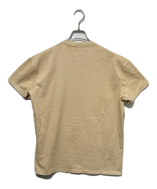 Maison Margiela（メゾンマルジェラ）Maison Margiela (メゾンマルジェラ) DEFILEロゴTシャツ ベージュ サイズ:44の古着・服飾アイテム