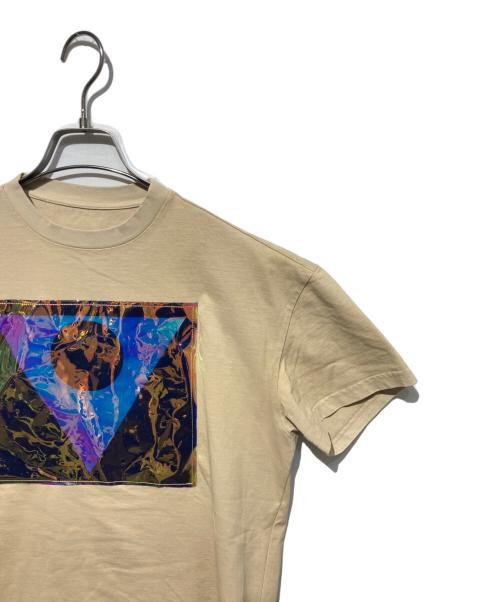Maison Margiela（メゾンマルジェラ）Maison Margiela (メゾンマルジェラ) DEFILEロゴTシャツ ベージュ サイズ:44の古着・服飾アイテム