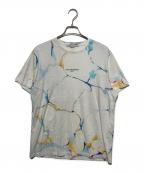 STELLA McCARTNEYステラマッカートニー）の古着「マーブルプリントTシャツ」｜ホワイト