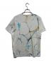 STELLA McCARTNEY (ステラマッカートニー) マーブルプリントTシャツ ホワイト サイズ:38：5000円
