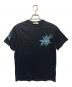 GIVENCHY（ジバンシィ）の古着「フローラルプリントTシャツ」｜ブラック