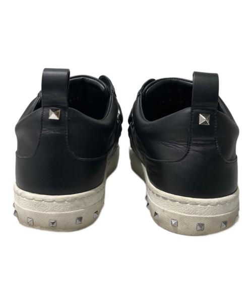 VALENTINO GARAVANI（ヴァレンティノ・ガラヴァーニ）VALENTINO GARAVANI (ヴァレンティノ・ガラヴァーニ) V-PUNK スニーカー ブラック サイズ:40の古着・服飾アイテム