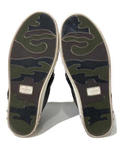 VALENTINO GARAVANI（ヴァレンティノ・ガラヴァーニ）VALENTINO GARAVANI (ヴァレンティノ・ガラヴァーニ) V-PUNK スニーカー ブラック サイズ:40の古着・服飾アイテム