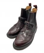 Dr.Martensドクターマーチン）の古着「TINA タッセルサイドゴアブーツ」｜ボルドー