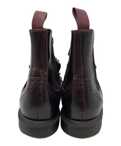 Dr.Martens（ドクターマーチン）Dr.Martens (ドクターマーチン) TINA タッセルサイドゴアブーツ ボルドー サイズ:UK7の古着・服飾アイテム