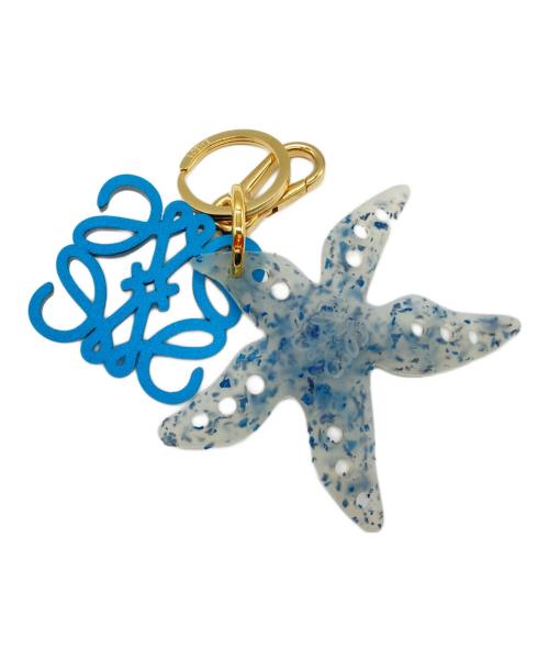 LOEWE（ロエベ）LOEWE (ロエベ) スターフィッシュキーリング ブルーの古着・服飾アイテム