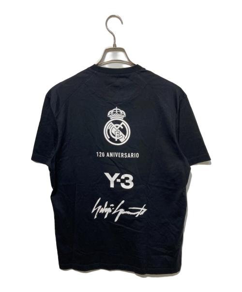 Y-3（ワイスリー）Y-3 (ワイスリー) REAL MADRID 120TH ANNIVERSARY TEE ブラック サイズ:Sの古着・服飾アイテム