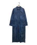 RIVE DROITEリヴドロワ）の古着「デニムシャツワンピース」｜ブルー