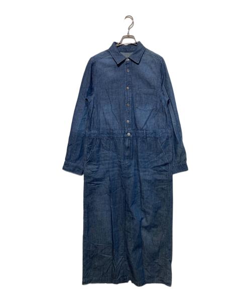 RIVE DROITE（リヴドロワ）RIVE DROITE (リヴドロワ) デニムシャツワンピース ブルー サイズ:40の古着・服飾アイテム