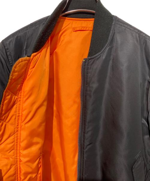 ALPHA（アルファ）ALPHA (アルファ) MA-1 フライトジャケット ブラック サイズ:Mの古着・服飾アイテム