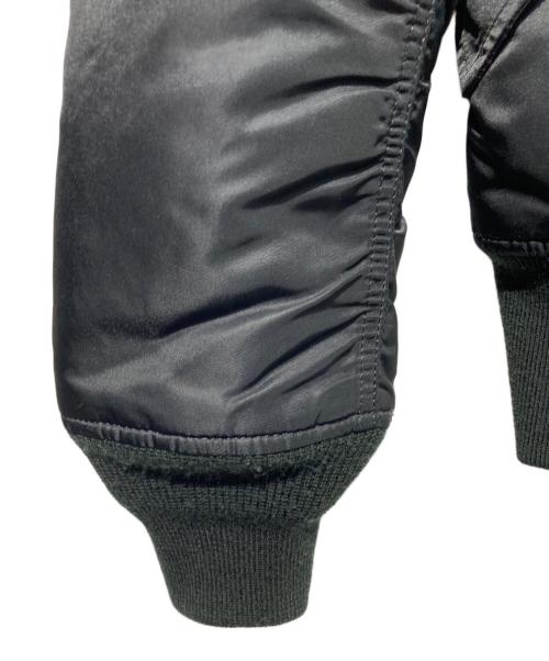 ALPHA（アルファ）ALPHA (アルファ) MA-1 フライトジャケット ブラック サイズ:Mの古着・服飾アイテム