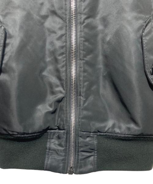 ALPHA（アルファ）ALPHA (アルファ) MA-1 フライトジャケット ブラック サイズ:Mの古着・服飾アイテム