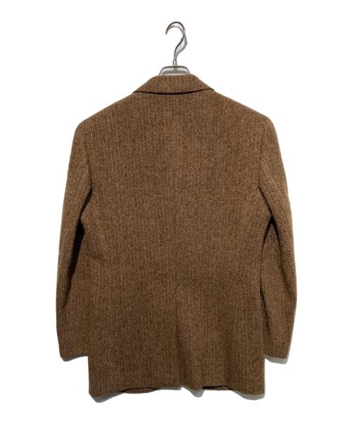 POLO RALPH LAUREN（ポロ・ラルフローレン）POLO RALPH LAUREN (ポロ・ラルフローレン) ヘリンボーンテーラードジャケット ブラウン サイズ:Y5の古着・服飾アイテム