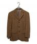 POLO RALPH LAUREN（ポロ・ラルフローレン）の古着「ヘリンボーンテーラードジャケット」｜ブラウン