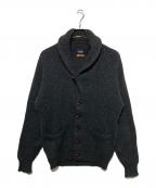 DRAKE'Sドレイクス）の古着「ショールカラーウールカーディガン」｜グレー