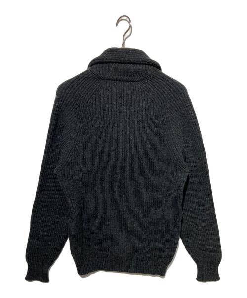 DRAKE'S（ドレイクス）DRAKE'S (ドレイクス) ショールカラーウールカーディガン グレー サイズ:38の古着・服飾アイテム