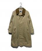 DRAKE'Sドレイクス）の古着「コーデュロイステンカラーコート」｜ベージュ