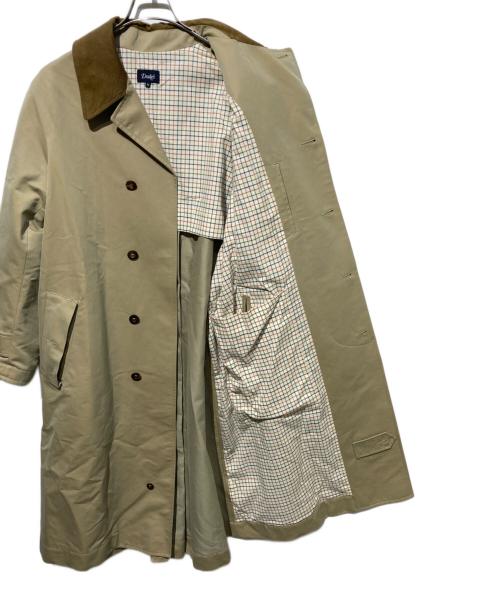 DRAKE'S（ドレイクス）DRAKE'S (ドレイクス) コーデュロイステンカラーコート ベージュ サイズ:36の古着・服飾アイテム