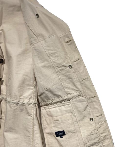 DRAKE'S（ドレイクス）DRAKE'S (ドレイクス) コットンナイロンジャケット ベージュ サイズ:38の古着・服飾アイテム