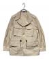 DRAKE'S（ドレイクス）の古着「コットンナイロンジャケット」｜ベージュ