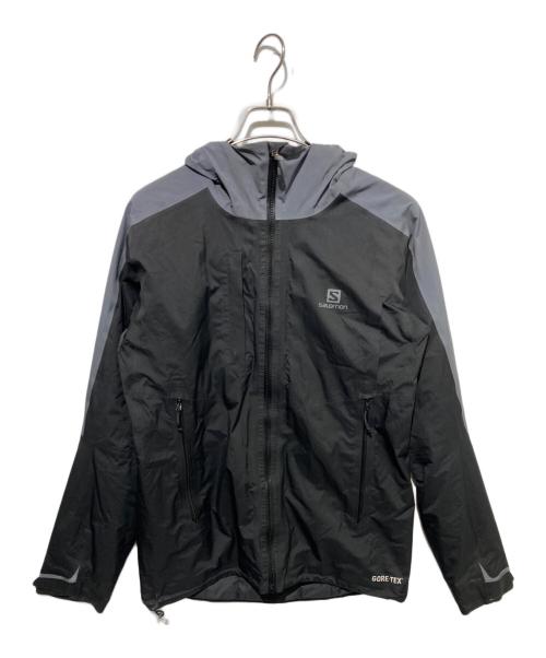 SALOMON（サロモン）SALOMON (サロモン) GORE-TEX シェルジャケット ブラック サイズ:Sの古着・服飾アイテム