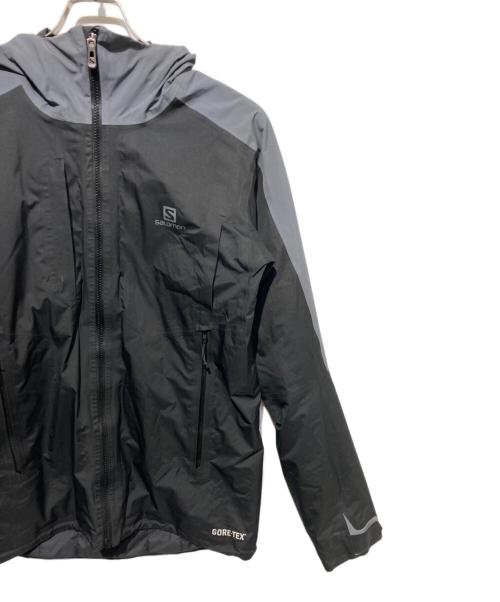 SALOMON（サロモン）SALOMON (サロモン) GORE-TEX シェルジャケット ブラック サイズ:Sの古着・服飾アイテム