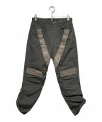 MARITHE+FRANCOIS GIRBAUDマリテフランソワジルボー）の古着「ギミック マルチポケットパンツ」｜グレー