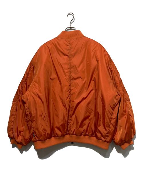 save the duck（セイブ ザ ダック）SAVE THE DUCK (セイブ ザ ダック) マルチポケットダウンジャケット オレンジ サイズ:Mの古着・服飾アイテム