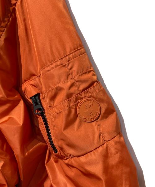 save the duck（セイブ ザ ダック）SAVE THE DUCK (セイブ ザ ダック) マルチポケットダウンジャケット オレンジ サイズ:Mの古着・服飾アイテム