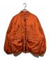 SAVE THE DUCK（セイブ ザ ダック）の古着「マルチポケットダウンジャケット」｜オレンジ