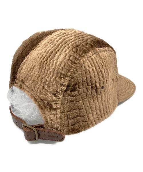 SUPREME（シュプリーム）Supreme (シュプリーム) Velvet Camp Cap キャップ ブラウンの古着・服飾アイテム