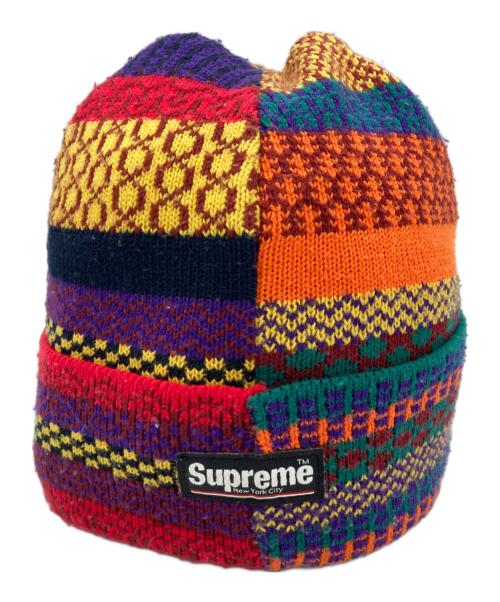 SUPREME（シュプリーム）Supreme (シュプリーム) Multi Pattern Beanie ニット帽 マルチカラーの古着・服飾アイテム