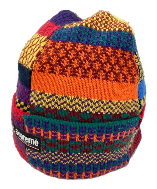 SUPREME（シュプリーム）Supreme (シュプリーム) Multi Pattern Beanie ニット帽 マルチカラーの古着・服飾アイテム
