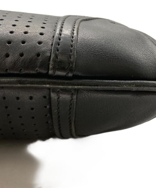 COACH（コーチ）COACH (コーチ) パンチングレザーワンショルダーバッグ ブラックの古着・服飾アイテム