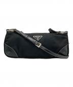 PRADAプラダ）の古着「ナイロンワンショルダーバッグ」｜ブラック