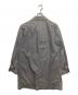 COMME des GARCONS HOMME (コムデギャルソン オム) ナイロンステンカラーコート グレー サイズ:S：15000円