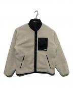THE NORTH FACEザ ノース フェイス）の古着「リバーシブルエクストリームパイルフリースジャケット」｜アイボリー×ブラック
